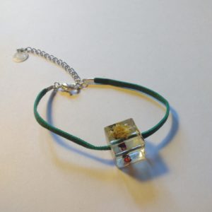 Bcf4 - 18€ - bracelet cube fleurs