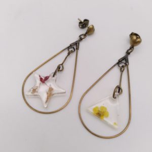 Boucles d'oreilles Fleurs - Atsui