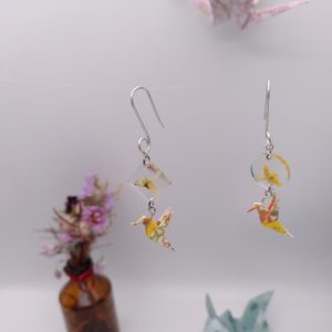 Boucles d'oreilles origami - Prestige - Taiyō
