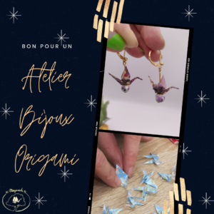 Carte cadeau Atelier Bijoux origami