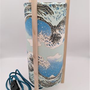 Lampe - lanterne - Vague de Kanagawa - Hokusai