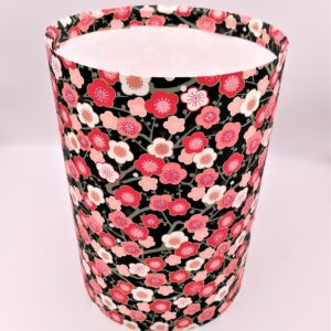 Abat-jour Lanterne japonaise - Fleurs de prunier