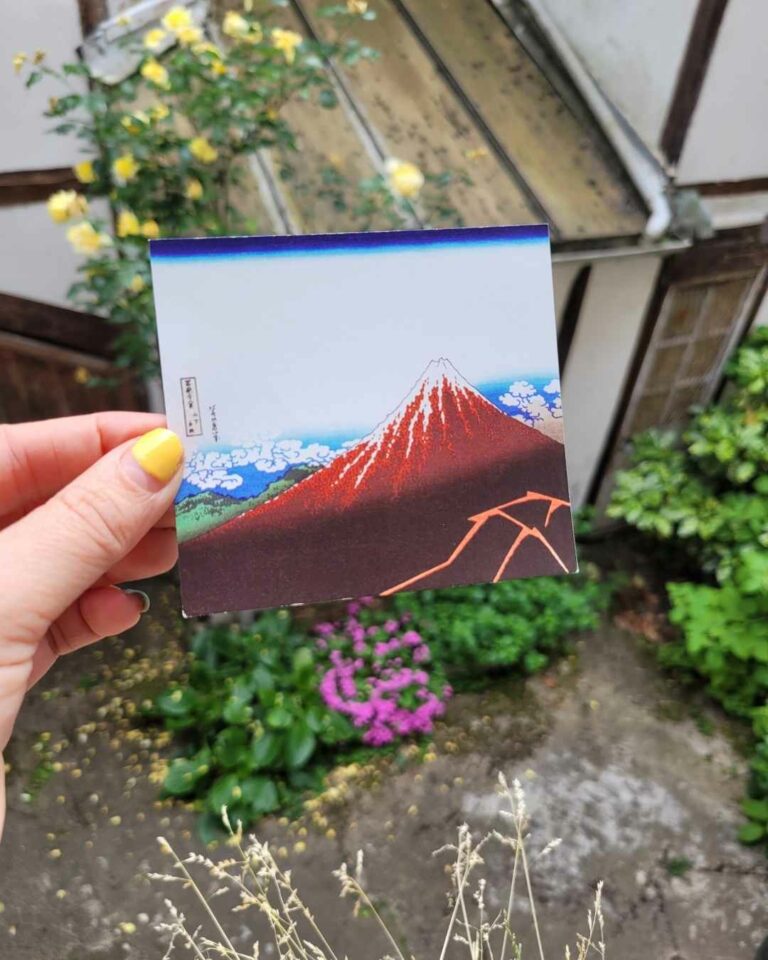 Estampes les 4 vues du Mont Fuji 4