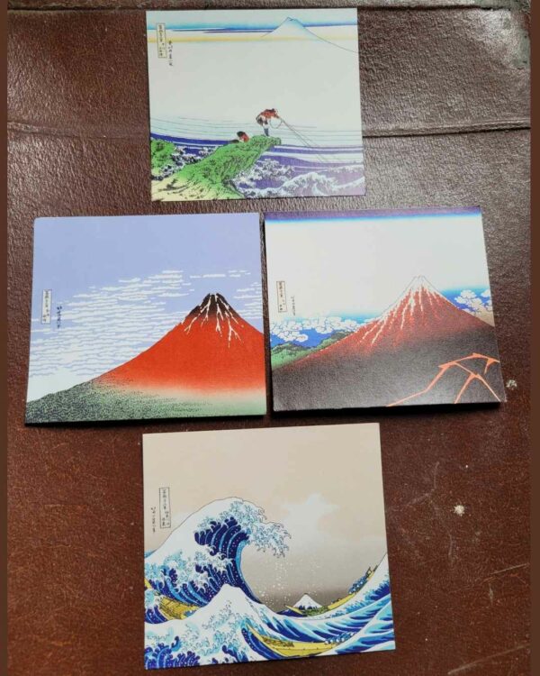 Estampes les 4 vues du Mont Fuji 6