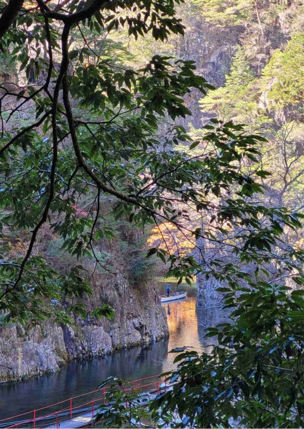 cartes postales japonaises - Gorges de sandankyo