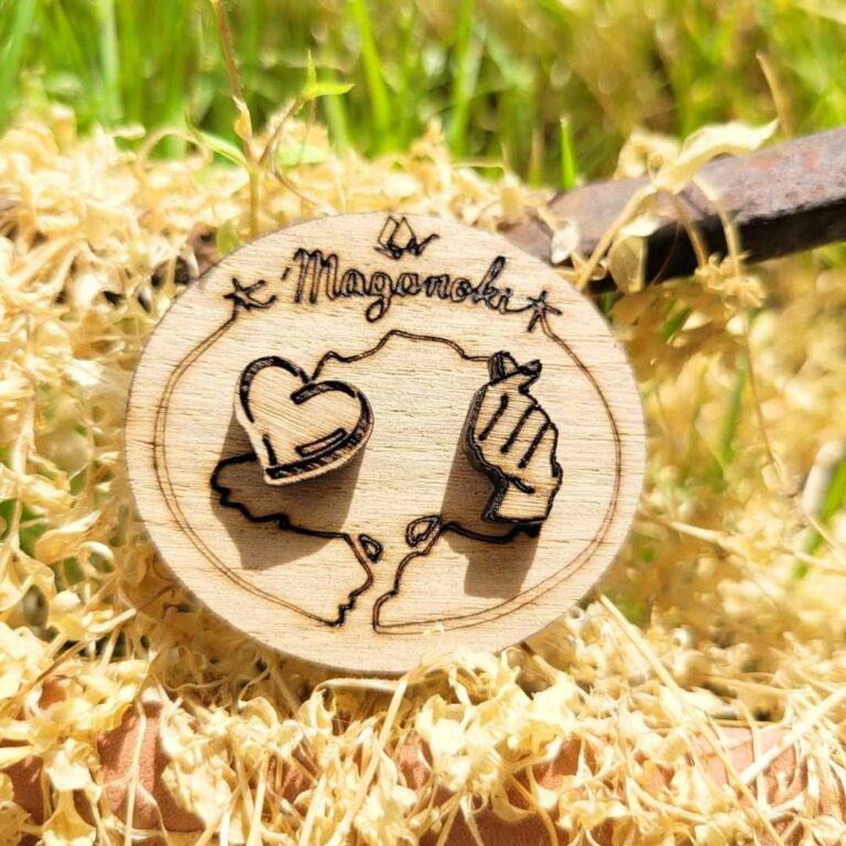 boucles d'oreilles en bois - corée - xoxo 4