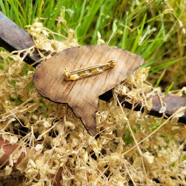 broche en bois - zelda ocarina dos