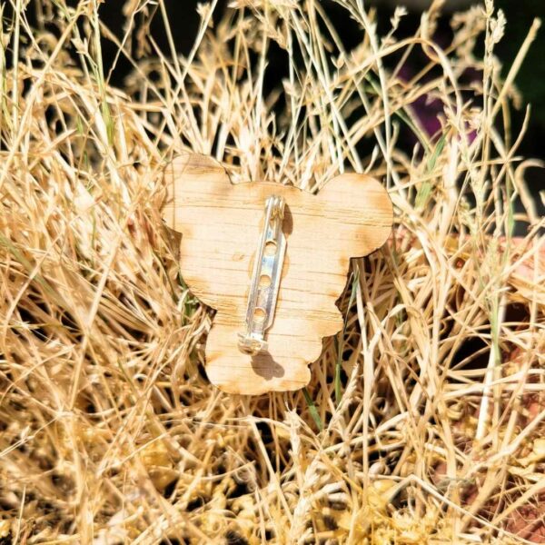 broche en bois - koya - BT21-dos