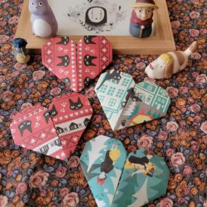 marque-page cœur kiki la petite sorcière des studio ghibli / Miyazaki