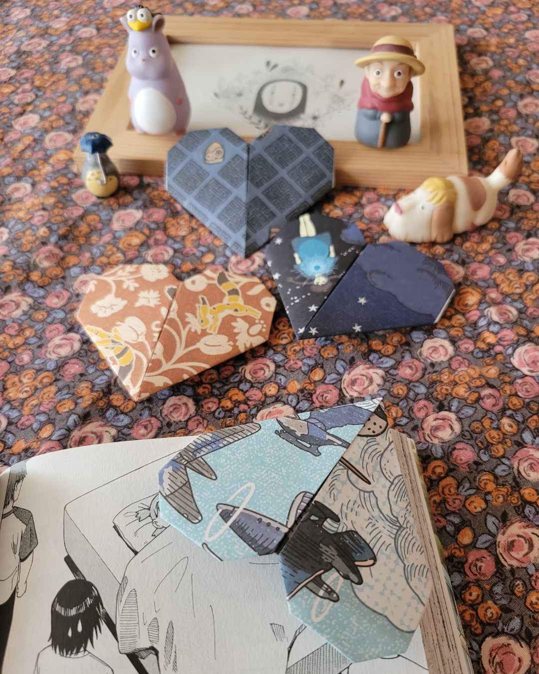 marque-page cœur le château dans le ciel des studio ghibli / Miyazaki