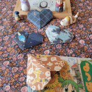 marque-page cœur le château dans le ciel des studio ghibli / Miyazaki