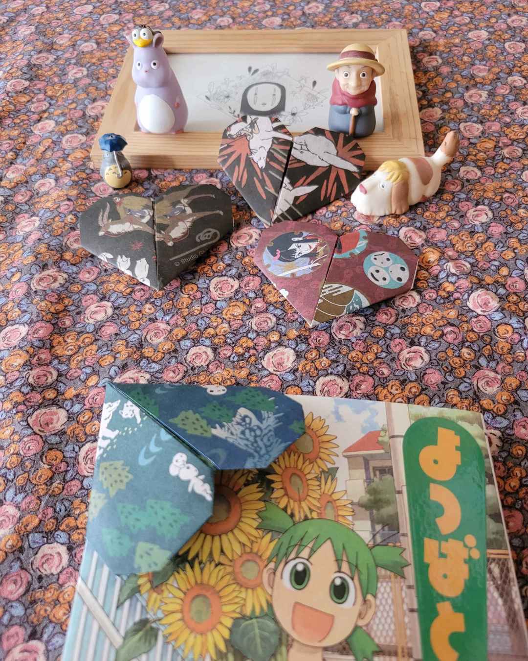 marque-page cœur princesse mononoke des studio ghibli / Miyazaki