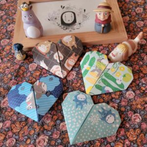 marque-page cœur totoro des studio ghibli / Miyazaki