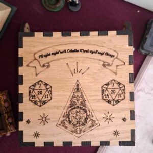 boite à dés inspirée de Cthulhu 4