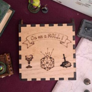 boite à dés inspirée de Kaamelott : on en a roll ! 2